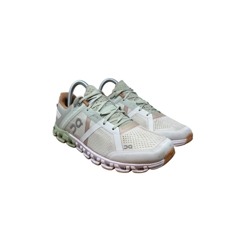 On Running Women's Sneakers in Light Sage, Cream & Tan - Picture 10 of 10